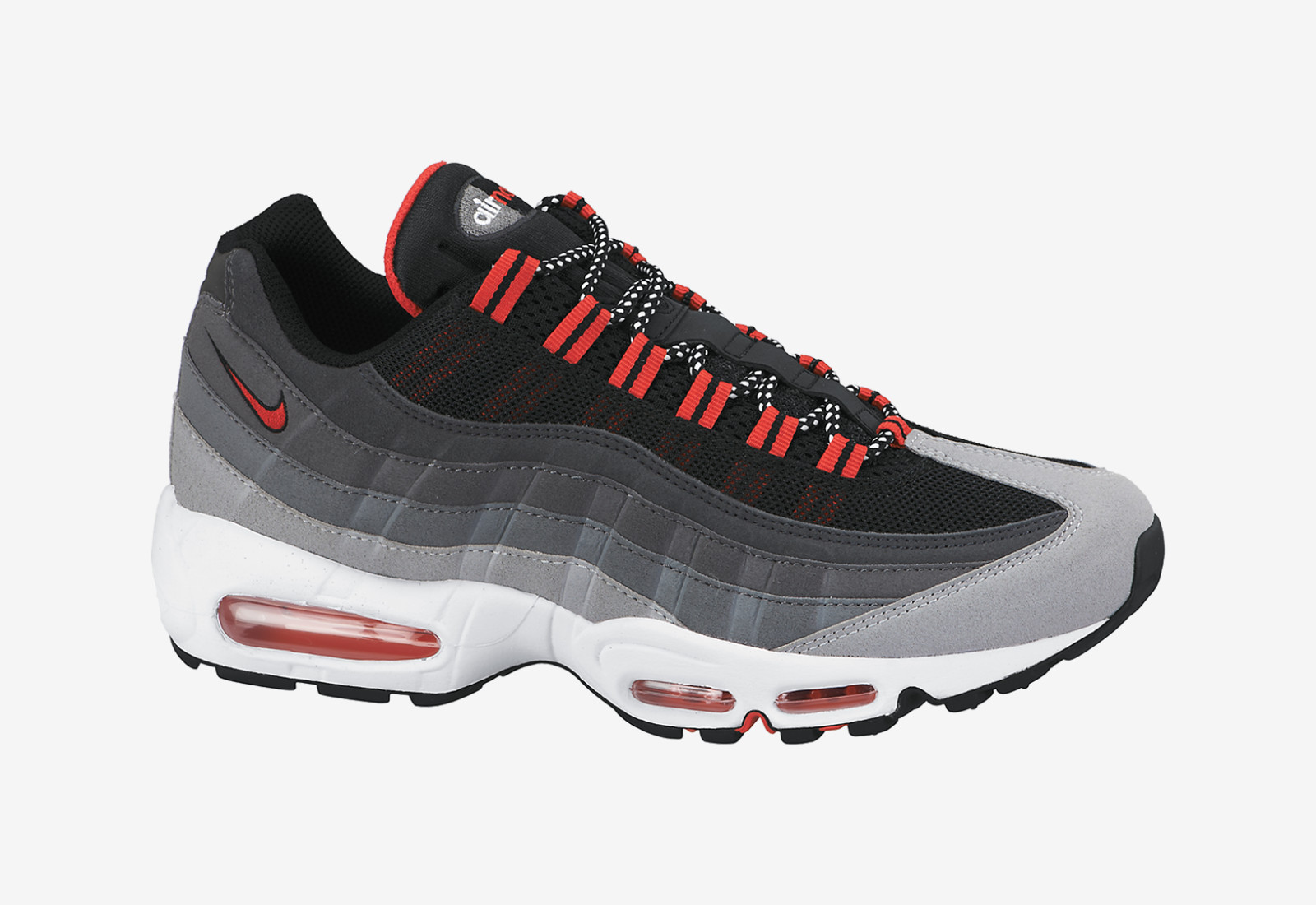 air max 95 red black and white