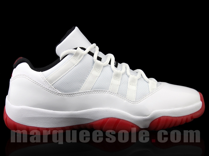 red and white concord jordans