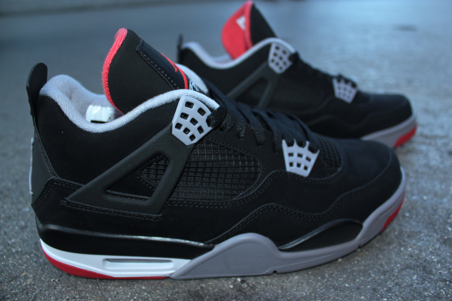 Air Jordan IV Retro Black/Cement Grey-Fire Red - New Images, Release Info