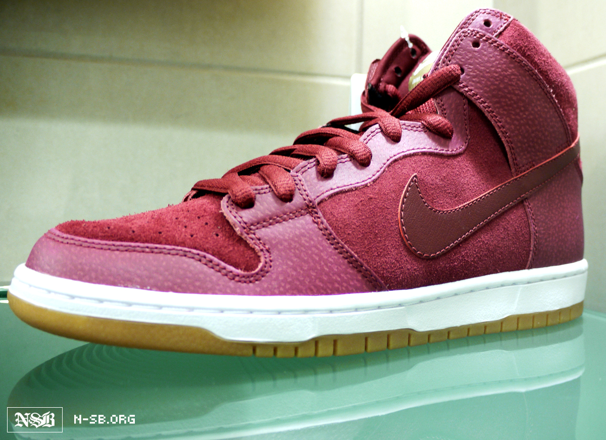 nike sb dunk marron