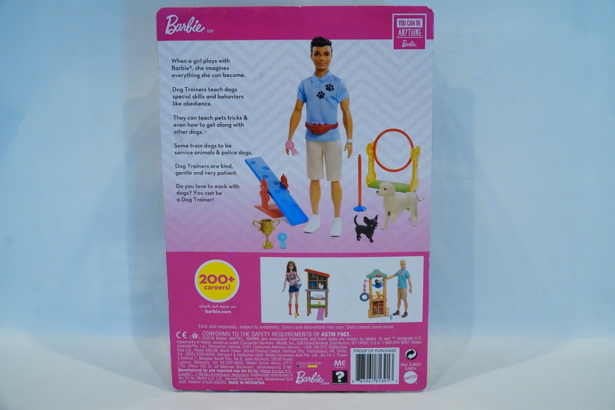 dog trainer barbie