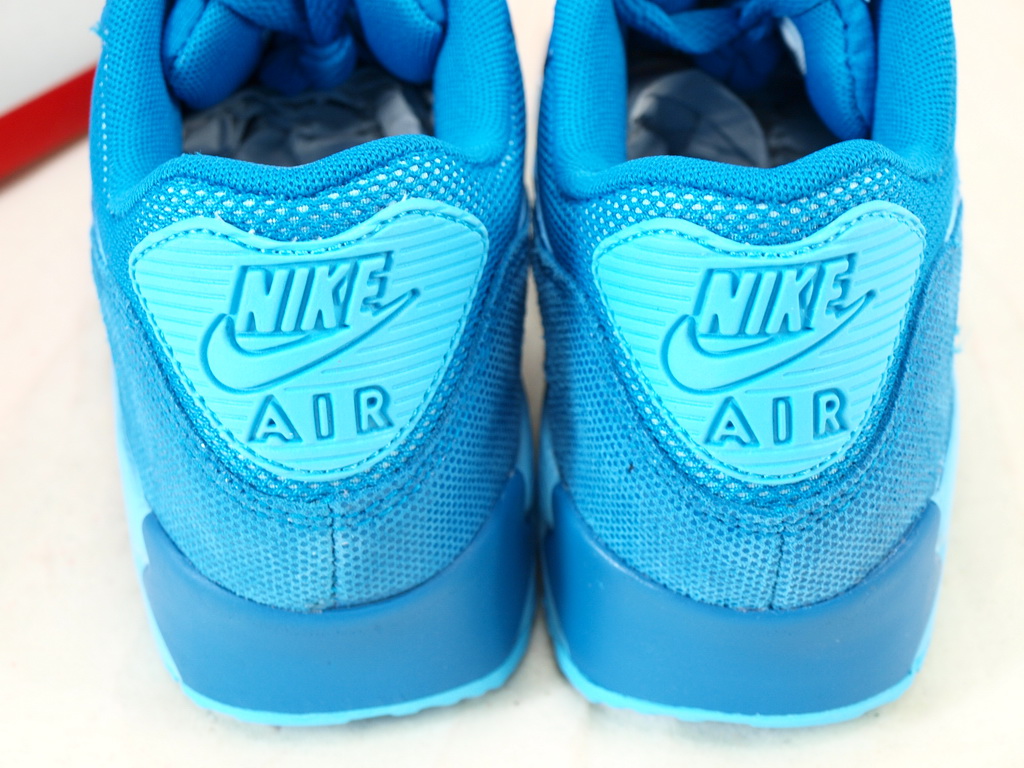 Nike Womens Air Max 90 Premium - Light Blue Lacquer-Clearwater - Air 23 ...