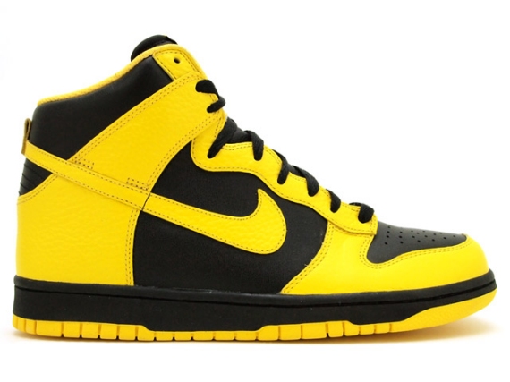 Nike Dunk High '08 - Black/Yellow