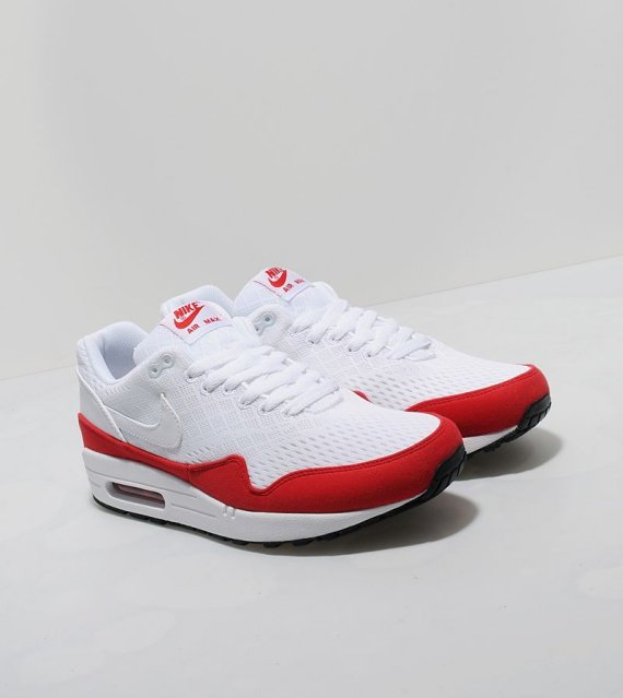 Nike Air Max 1 EM - White/University Red Available
